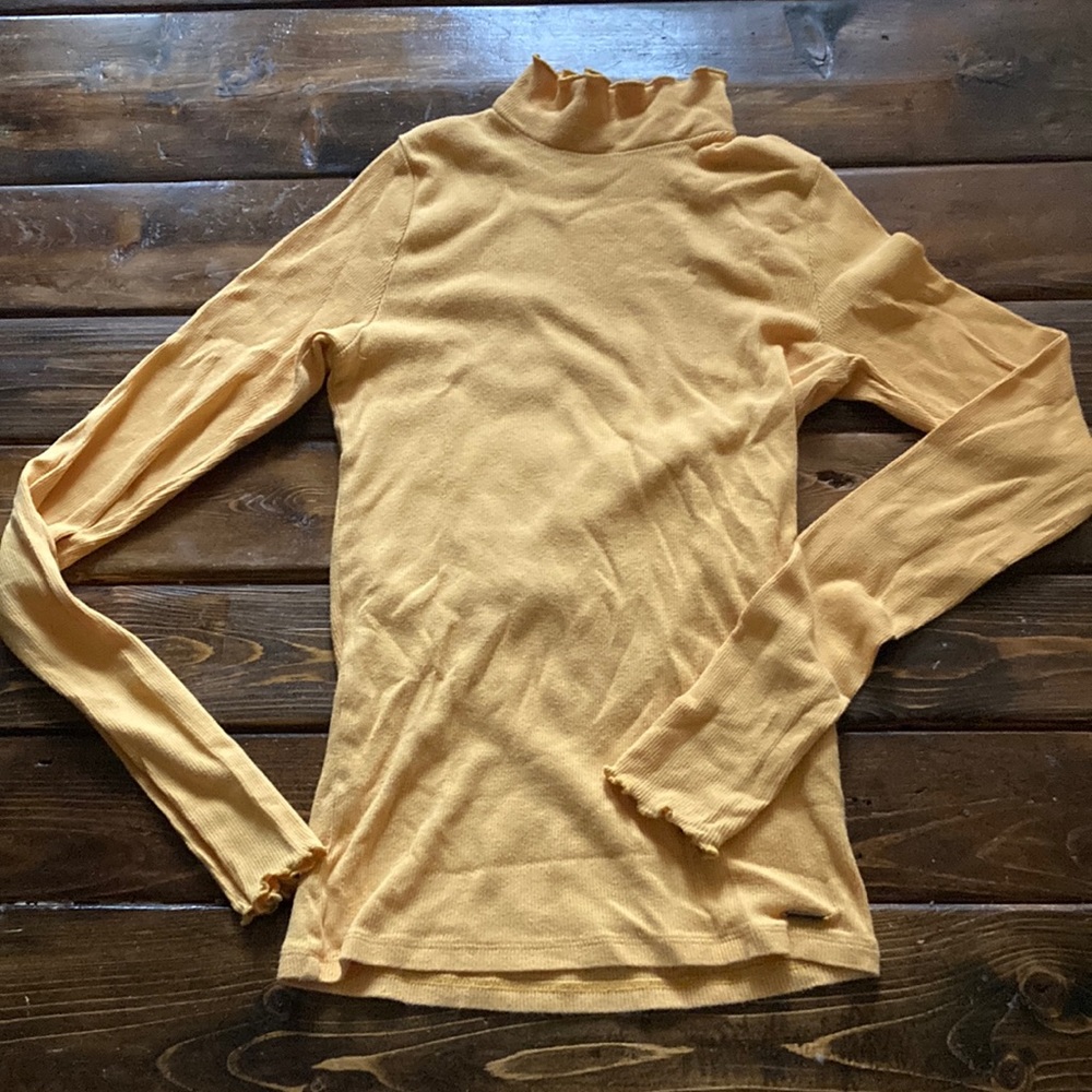 Hollister mock turtleneck.